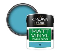 Crown Trade Vinyl Matt Walls & Ceilings Emulsion Paint Ariel (L6333F) 5L