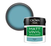 Crown Trade Vinyl Matt Walls & Ceilings Emulsion Paint Baby Blues (L5362D) 2.5L