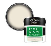 Crown Trade Vinyl Matt Walls & Ceilings Emulsion Paint Berkeley Calico (B5790L) 2.5L