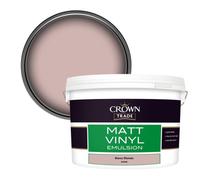 Crown Trade Vinyl Matt Walls & Ceilings Emulsion Paint Bianco Sfumato (X6490R) 10L