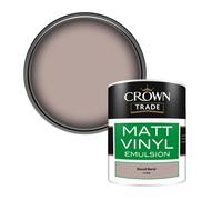 Crown Trade Vinyl Matt Walls & Ceilings Emulsion Paint Biscuit Barrel (Y1390M) 1L