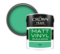 Crown Trade Vinyl Matt Walls & Ceilings Emulsion Paint Bonanza (G6373R) 5L