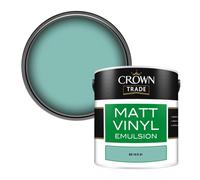 Crown Trade Vinyl Matt Walls & Ceilings Emulsion Paint Bs 16 D 41 (16D41) 2.5L