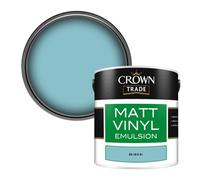 Crown Trade Vinyl Matt Walls & Ceilings Emulsion Paint Bs 18 D 41 (18D41) 2.5L