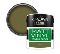 Crown Trade Vinyl Matt Walls & Ceilings Emulsion Paint (C3121Z) 5L