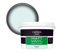 Crown Trade Vinyl Matt Walls & Ceilings Emulsion Paint Caribbean Soft (K7840Q) 10L