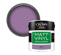 Crown Trade Vinyl Matt Walls & Ceilings Emulsion Paint Casablanca (5782) 2.5L