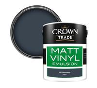 Crown Trade Vinyl Matt Walls & Ceilings Emulsion Paint Cgf Observatory (P3051W) 5L