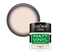 Crown Trade Vinyl Matt Walls & Ceilings Emulsion Paint Cgf Pale Peach (Z4760M) 1L