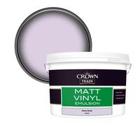 Crown Trade Vinyl Matt Walls & Ceilings Emulsion Paint Cherry Bomb (S6650X) 10L