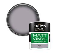 Crown Trade Vinyl Matt Walls & Ceilings Emulsion Paint Chicago (S7370Q) 1L