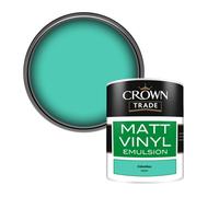 Crown Trade Vinyl Matt Walls & Ceilings Emulsion Paint Columbus (H9452Y) 1L