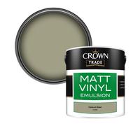 Crown Trade Vinyl Matt Walls & Ceilings Emulsion Paint Come On Down (C7320W) 2.5L