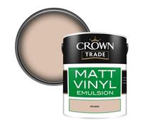 Crown Trade Vinyl Matt Walls & Ceilings Emulsion Paint (Cplg333) 5L