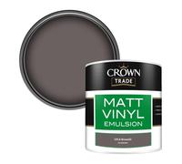 Crown Trade Vinyl Matt Walls & Ceilings Emulsion Paint Cplk Brown03 (Cplkbrow03) 250Ml Tester