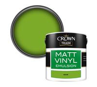 Crown Trade Vinyl Matt Walls & Ceilings Emulsion Paint (D8324K) 2.5L