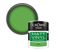 Crown Trade Vinyl Matt Walls & Ceilings Emulsion Paint (E8324B) 1L