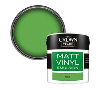 Crown Trade Vinyl Matt Walls & Ceilings Emulsion Paint (E8324B) 2.5L