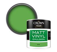 Crown Trade Vinyl Matt Walls & Ceilings Emulsion Paint (E8324B) 250Ml Tester