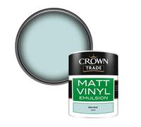 Crown Trade Vinyl Matt Walls & Ceilings Emulsion Paint Eden Rock (J9660W) 1L