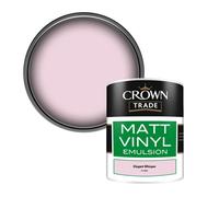 Crown Trade Vinyl Matt Walls & Ceilings Emulsion Paint Elegant Whisper (V1700Y) 1L