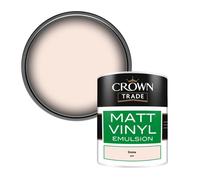 Crown Trade Vinyl Matt Walls & Ceilings Emulsion Paint Emma (4849) 1L