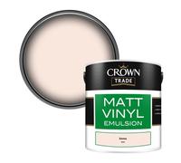 Crown Trade Vinyl Matt Walls & Ceilings Emulsion Paint Emma (4849) 2.5L