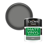 Crown Trade Vinyl Matt Walls & Ceilings Emulsion Paint (En.00.41) 1L