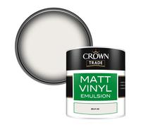 Crown Trade Vinyl Matt Walls & Ceilings Emulsion Paint (En.01.85) 250Ml Tester