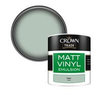 Crown Trade Vinyl Matt Walls & Ceilings Emulsion Paint Flagon (D9550M) 250Ml Tester