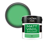 Crown Trade Vinyl Matt Walls & Ceilings Emulsion Paint Gemini (F8403Q) 2.5L