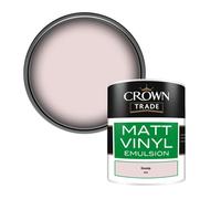 Crown Trade Vinyl Matt Walls & Ceilings Emulsion Paint Gossip (4686) 1L