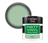 Crown Trade Vinyl Matt Walls & Ceilings Emulsion Paint Greensleeves (F4501F) 250Ml Tester