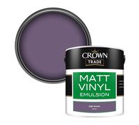 Crown Trade Vinyl Matt Walls & Ceilings Emulsion Paint High Society (S8122N) 2.5L