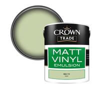 Crown Trade Vinyl Matt Walls & Ceilings Emulsion Paint Ikea 115 (D7601F) 5L