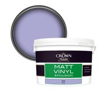Crown Trade Vinyl Matt Walls & Ceilings Emulsion Paint Jester (R6392K) 10L