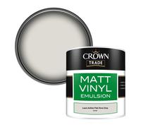 Crown Trade Vinyl Matt Walls & Ceilings Emulsion Paint Laura Ashley Pale Dove Grey (C0700F) 250Ml Tester