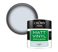 Crown Trade Vinyl Matt Walls & Ceilings Emulsion Paint Lavender Silk (P3720M) 250Ml Tester