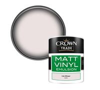 Crown Trade Vinyl Matt Walls & Ceilings Emulsion Paint Lilac Whisper (X8760E) 1L