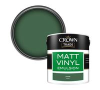 Crown Trade Vinyl Matt Walls & Ceilings Emulsion Paint Lincoln (F8112G) 2.5L