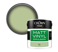 Crown Trade Vinyl Matt Walls & Ceilings Emulsion Paint Marie (D8521N) 2.5L