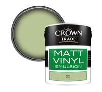 Crown Trade Vinyl Matt Walls & Ceilings Emulsion Paint Marie (D8521N) 5L