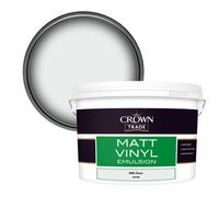 Crown Trade Vinyl Matt Walls & Ceilings Emulsion Paint Milk Churn (N2830B) 10L