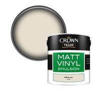 Crown Trade Vinyl Matt Walls & Ceilings Emulsion Paint Milking Lane (B7750K) 2.5L