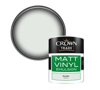 Crown Trade Vinyl Matt Walls & Ceilings Emulsion Paint Moonlight Bs 18 C 31 (18C31) 1L