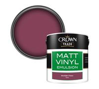 Crown Trade Vinyl Matt Walls & Ceilings Emulsion Paint Moonlight N' Roses (V8094G) 2.5L