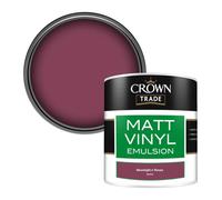 Crown Trade Vinyl Matt Walls & Ceilings Emulsion Paint Moonlight N' Roses (V8094G) 250Ml Tester