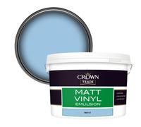Crown Trade Vinyl Matt Walls & Ceilings Emulsion Paint (N6511Z) 10L