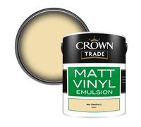 Crown Trade Vinyl Matt Walls & Ceilings Emulsion Paint Neo Classical 2 (C0691F) 5L
