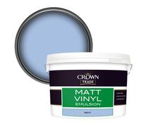 Crown Trade Vinyl Matt Walls & Ceilings Emulsion Paint (P6511Y) 10L